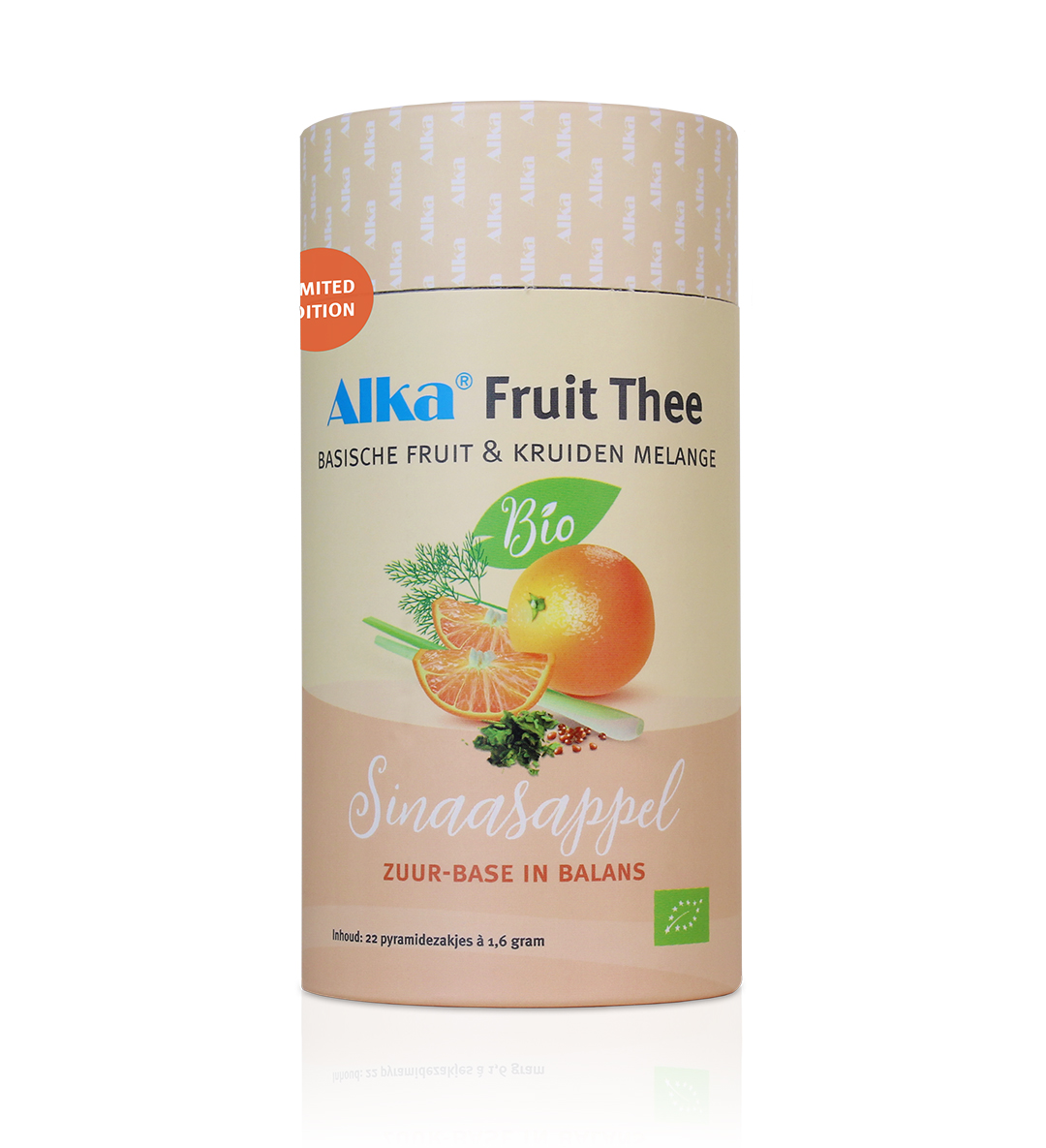 Alka® Fruit Thee - Sinaasappel - 22 x 1,6g